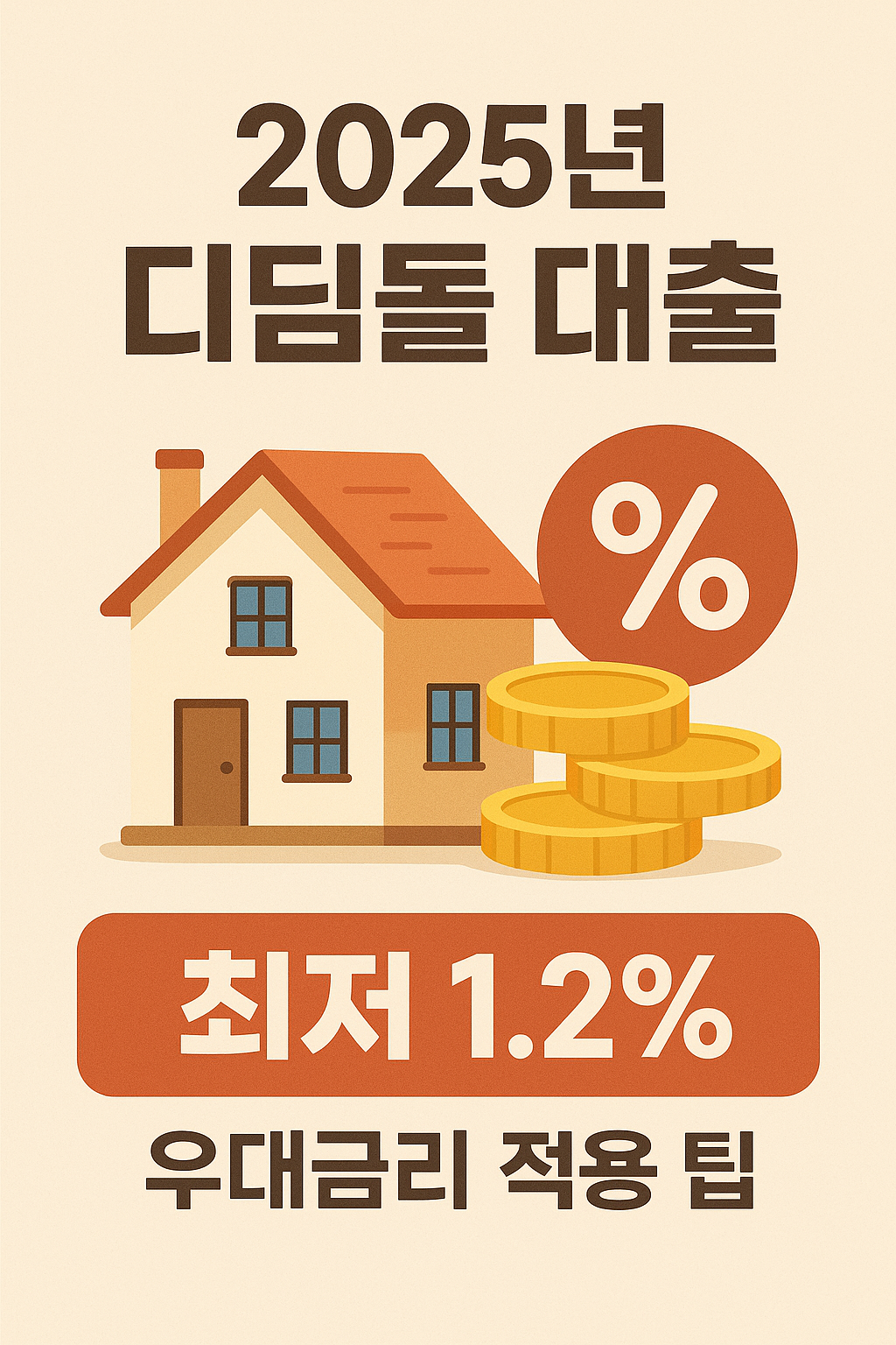 2025년 디딤돌 대출 최저1.2%